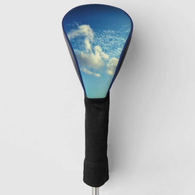 Dunkle Sahnewolken Golf Headcover (Vorderseite)