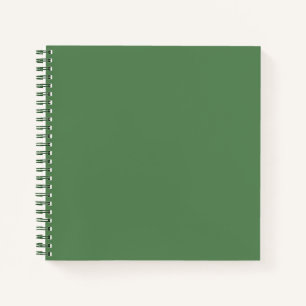Dunkle Salbei (feste Farbe) Notizbuch