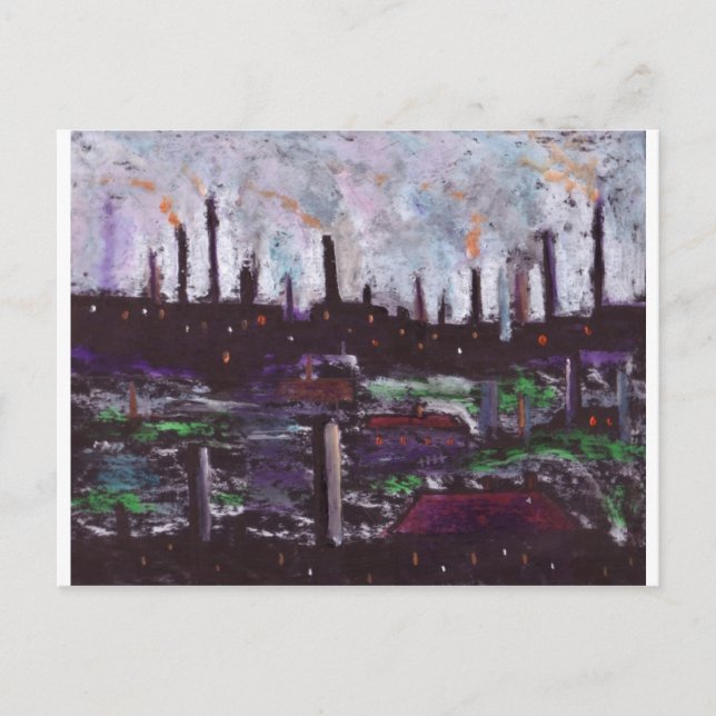 DUNKLE SATANISCHE MÜHLEN POSTKARTE (Vorderseite)