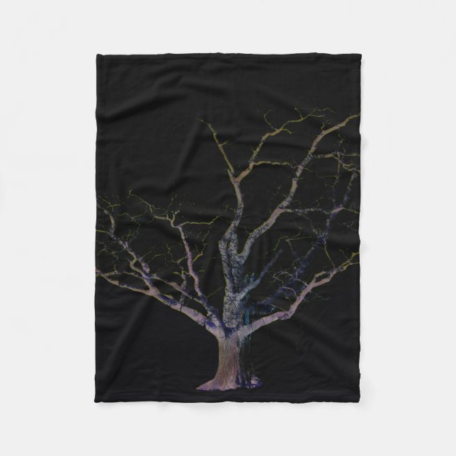 Dunkle Seite 2 fbcnm Fleecedecke (Vorderseite)