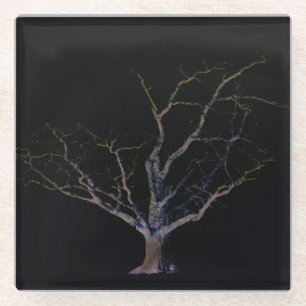 Dunkle Seite 2 Küste Glasuntersetzer