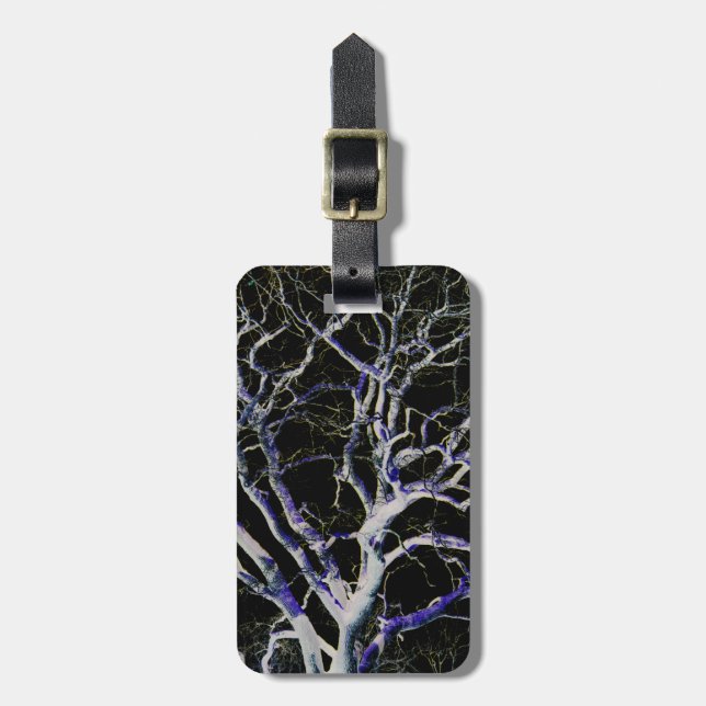 Dunkle Seite 5 cd ltcnm Gepäckanhänger (Vorderseite vertikal)