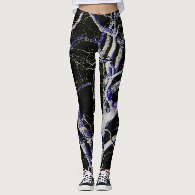 Dunkle Seite 5 lecna Leggings (Vorderseite)
