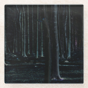 Dunkle Seite 6 Küste Glasuntersetzer