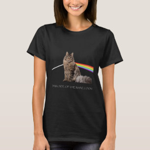 Dunkle Seite der Maine Coon Cat Lover T-Shirt