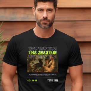 Dunkle Streetwear - Der T - Shirt des Schöpfers