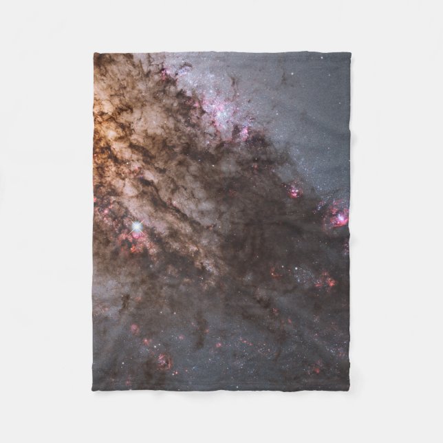 Dunkle Streifen von Staubkreuzen überqueren Centau Fleecedecke (Vorderseite)