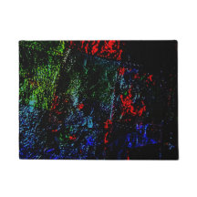 Dunkle Textur-Türmatte, Lebendiger abstrakter Tepp