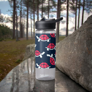 Dunkle Theme Tortoise Trinkflasche