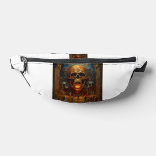 Dunkle Threads: Antike Fluchen & Verbotene Knochen Bauchtasche