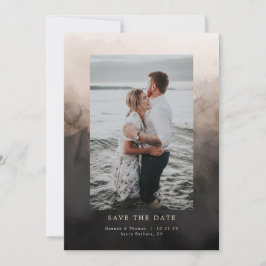 Dunkle Tinte Hochzeit speichern Sie das Datum Save The Date