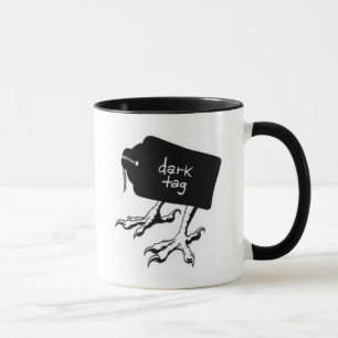Dunkle Umbau-Tasse Tasse