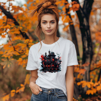 Dunkle und mysteriöse Hütte T-Shirt