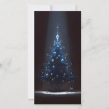 Dunkle ungewöhnliche Weihnachtskarten