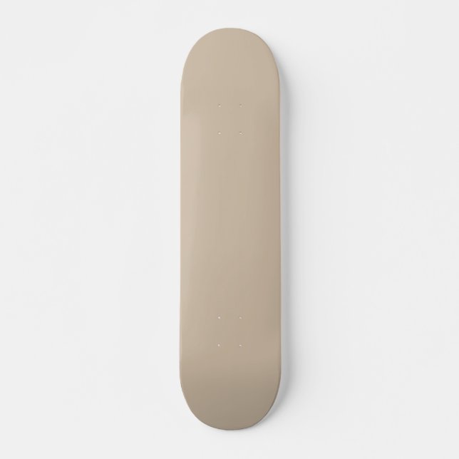 Dunkle Vanilla Solid Color Skateboard (Vorne)
