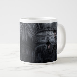 Dunkle Venedig Rain Bridge of Sights at Night Jumbo-Tasse