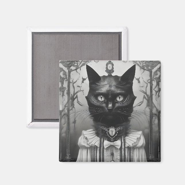 Dunkle Vertraute: Azrael Magnet (Vorderseite/Rückseite)