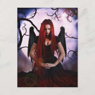 Dunkle Verzauberung Postkarte