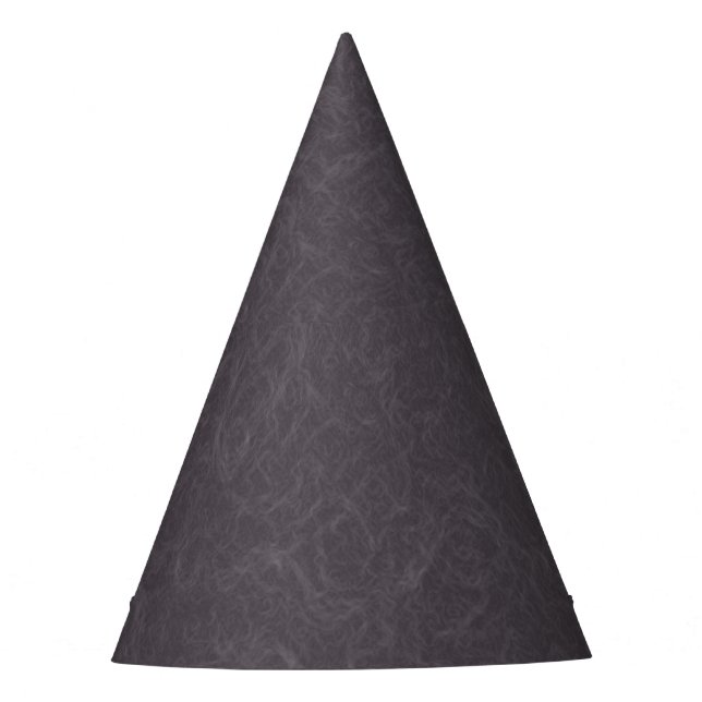 Dunkle violette texturierte Oberfläche mit wirbeln Partyhütchen (Vorderseite)