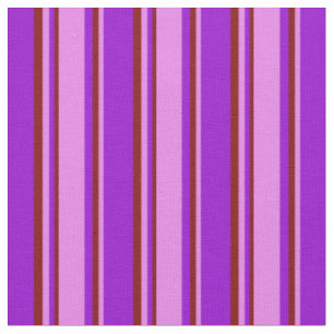 Dunkle Violette, Violett und marokkanische Streife Stoff