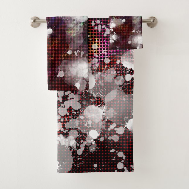 dunkle Vorbereitung Badhandtuch Set (Insitu)