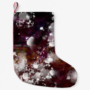dunkle Vorbereitung Kleiner Weihnachtsstrumpf