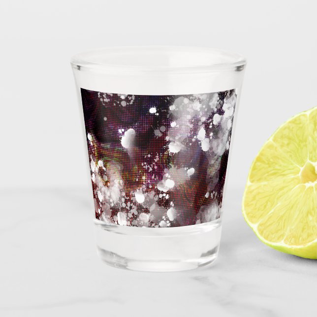 dunkle Vorbereitung Schnapsglas (Vorderseite)
