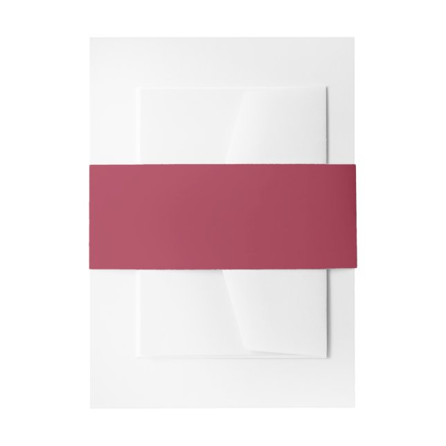 Dunkle Weihnachten, Winter Red Einladungsbanderole (Vorderseite Beispiel)