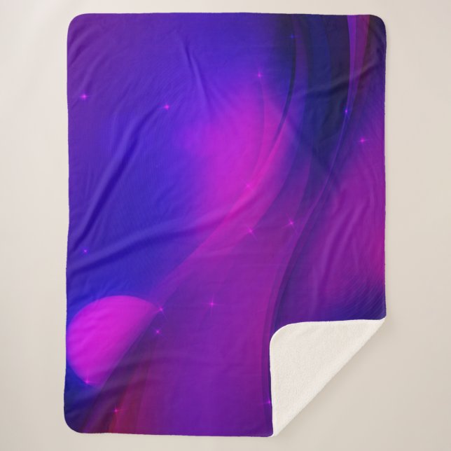 Dunkle Welle Sherpadecke (Vorderseite)