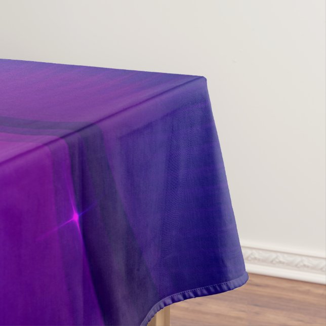 Dunkle Welle Tischdecke (Beispiel)