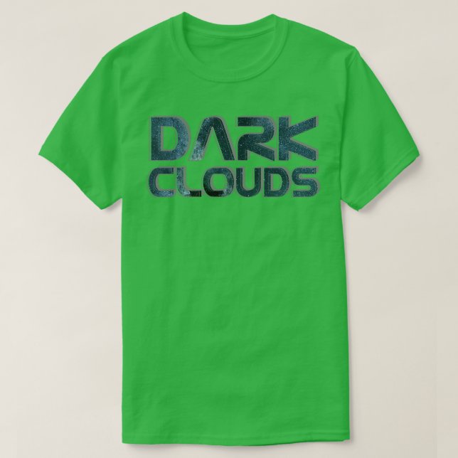 Dunkle Wolken T-Shirt (Design vorne)