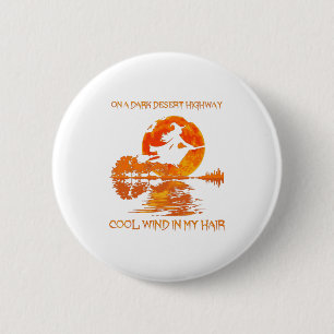 Dunkle Wüste Highway Hexen Hocus Pocus Button