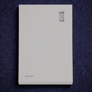 Dunkler Akademischer Nachteulen-Studienplatz Post-it Klebezettel