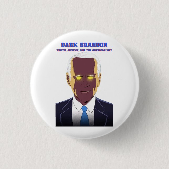 Dunkler Brandon Button (Vorderseite)