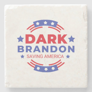 Dunkler Brandon Steinuntersetzer
