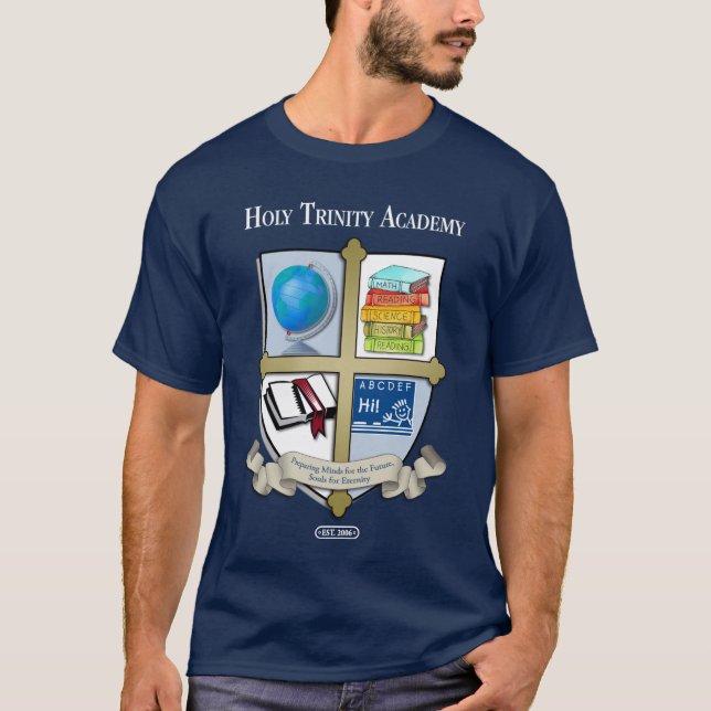 Dunkler Dreiheits-T - Shirt (Vorderseite)