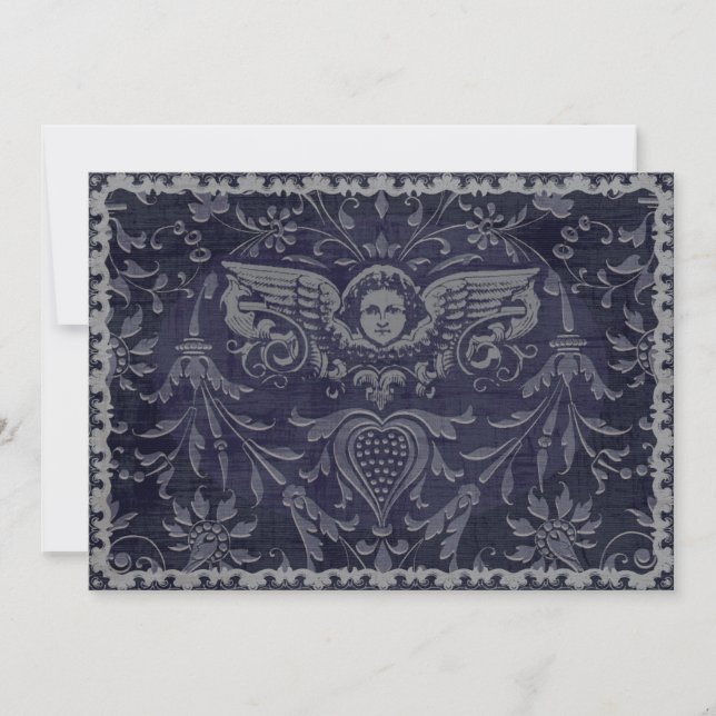 Dunkler Engel der 12x18-Karte (Vorderseite)