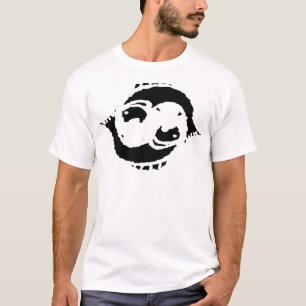 Dunkler Fisch-Fisch-T - Shirt