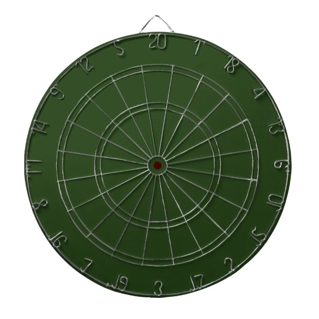 Dunkler Forest Green Dartboard mit Dark Forest Dartscheibe (vorne)