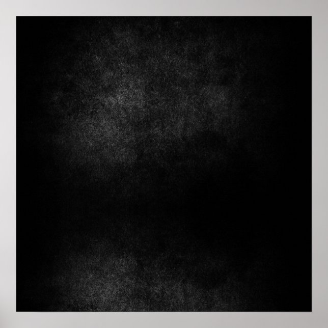 Dunkler Grunge Hintergrund - dunkelgrau Poster (Vorne)