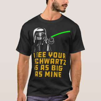 Dunkler Helm, ich sehe, euer Schwartz ist genauso T-Shirt