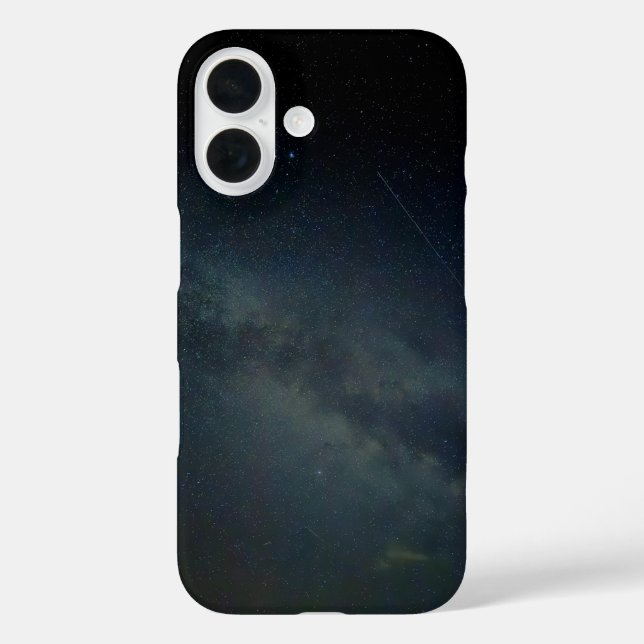 Dunkler Himmel  iPhone 16 Hülle (Rückseite)