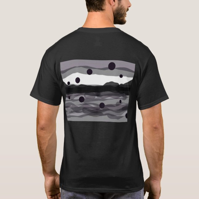 Dunkler Horizont T-Shirt (Rückseite)