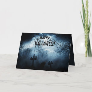Dunkler Horror Halloween Gruß Karte