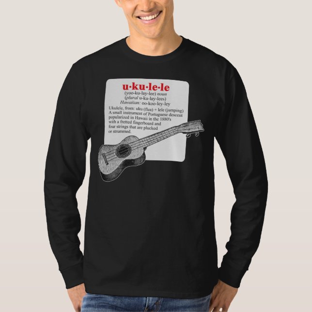 Dunkler langer T - Shirt die Hülse der (Vorderseite)