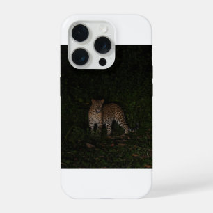 Dunkler Leopard-Handyhülle iPhone 15 Pro Hülle