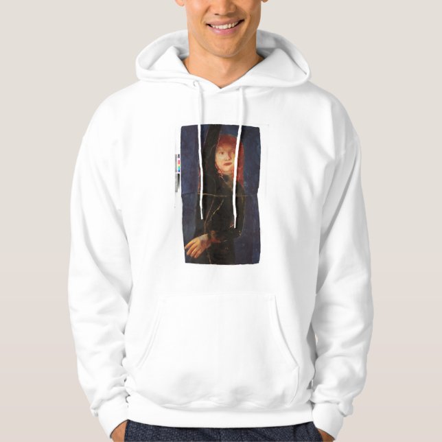 Dunkler Lockvogel Hoodie (Vorderseite)