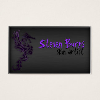 Dunkler Metalldrache Lila