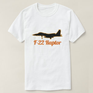 Dunkler MilitärDüsenjäger des Raubvogel-F-22 T-Shirt