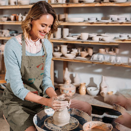 Dunkler Modus Fox-Cartoon Schürze